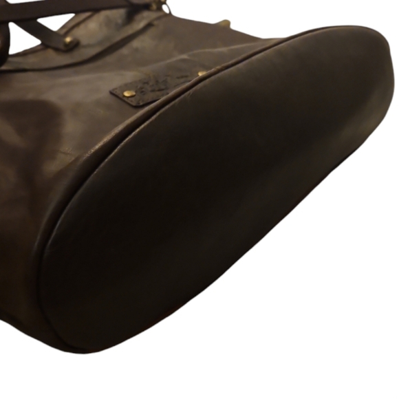 Lucky Brand - Leather Bag Tote or Crossbody - Picture 6 of 7